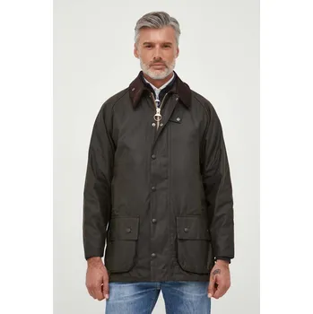 Pánská větrovka Bavlněná bunda Barbour Classic Beaufort Wax Jacket MWX0002 zelená 91X, vel. 54