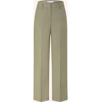 Dámské kalhoty Raffaello Rossi Dámské Kalhoty Olessa S Lnem, světle zelená, 44