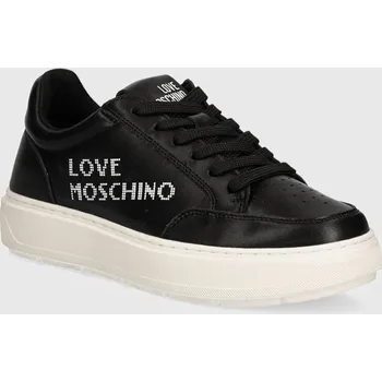 Dámské tenisky Kožené tenisky Love Moschino JA15124G1LIA0000 černá 99X, EUR 39