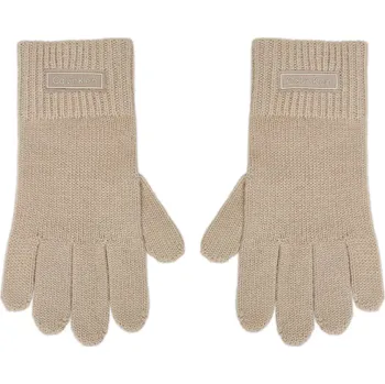 Rukavice Calvin Klein dámské béžové rukavice 10005125-8721223134366
