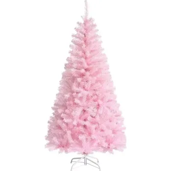 Vánoční stromek 2energy Umělý vánoční stromeček, růžový | 150 cm