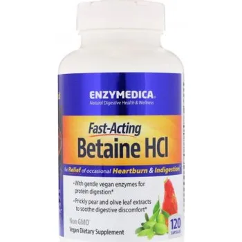 Přírodní produkt Enzymedica Betaine HCL 600 mg 120 kapslí
