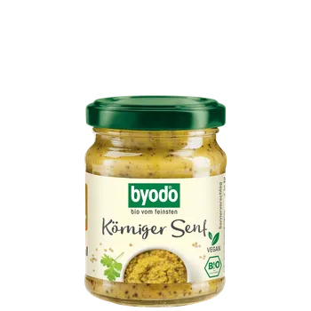 Hořčice Byodo Hořčice z celých zrn 125ml BIO VEGAN