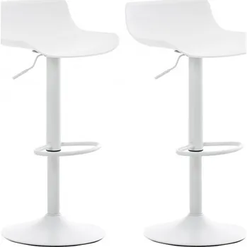 Barová židle 2 ks / set barová židle Aveiro, bílá