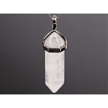 Přívěsek Magieprirody.cz Křišťál přívěsek krystal 40 mm hexagon #ZB255 Brazílie