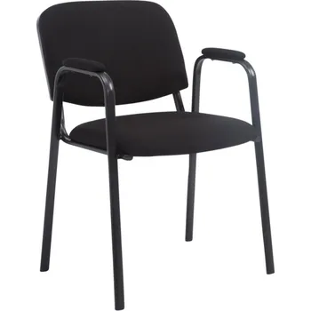 Jídelní židle Jídelní / konferenční židle Kenna PRO látkový potah, černá