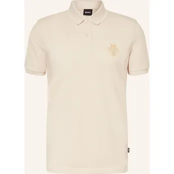 Pánská móda Boss Pánská Piqué Polokošile Qiang_Cny, režná, L