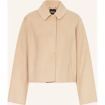 Dámský kabát Boss Dámská Bunda Cafeta, béžová, 40