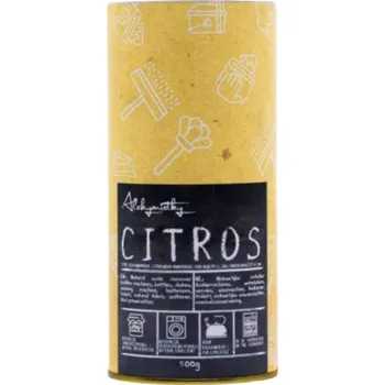 Univerzální čisticí prostředek Alchymistky Citroš - kyselina citronová 500g