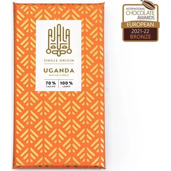 Čokoláda Ajala Uganda single origin 70% Cacao 45g