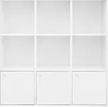 Knihovna Vasagle Morris bílá