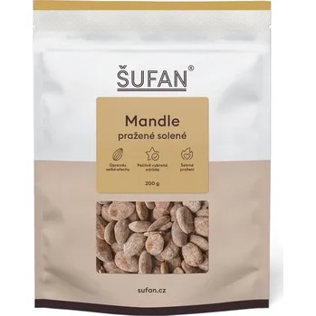 Šufan Mandle pražené solené Španělsko 200g