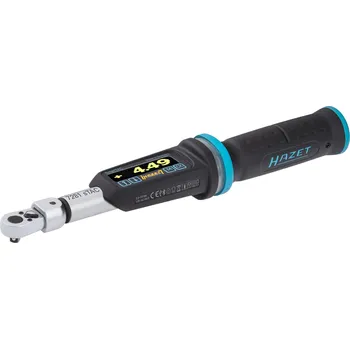 Klíč HAZET 7281-2STAC, Elektronický momentový úhlový klíč | Rozsah momentu 2.5 – 25 Nm, Přesnost 2 %