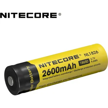 Článková baterie Baterie Li-ion 18650 Nitecore 3.7V 2600mAh (NL1826)