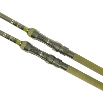 Rybářský prut Harrison Advanced Rods Harrison kaprový prut Aviator Plus 2 12ft 3,5lb, Green Elite Edition, Alps ARD Black Matt, Kigan ZDZ 50mm Gunsmoke, Green Olive Duplon