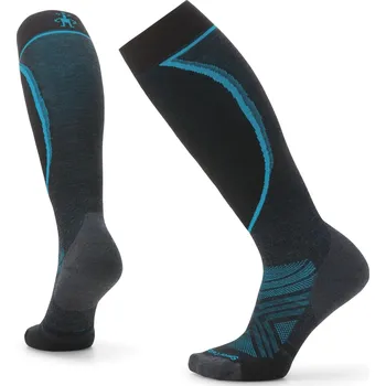 Pánské termo ponožky Smartwool Women's Ski Targeted Cushion OTC Socks Ski - charcoal