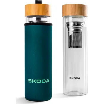 Láhev Škoda Auto Skleněná lahev 0,5l | Originál Škoda
