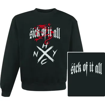 Pánská mikina mikina bez kapuce Sick of It All - NYC Hardcore