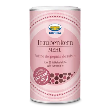 Mouka Govinda Mouka z hroznových jader 250g BIO - DMT: 01/2026