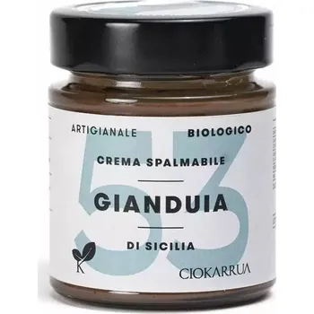 Ciokarrua Sicilský krém Gianduja 150g BIO