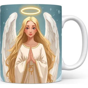 Hrnek s motivem anděla – nebeský klid