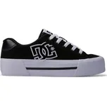 Dc shoes dámské boty Chelsea Platform Black / White | Černá | Velikost 7 US