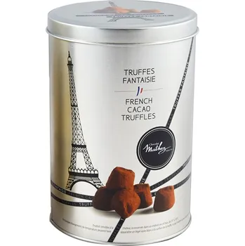 Čokoláda Mathez kakaové lanýže Fantaisie s mořskou solí z Guérande 500 g – prošlá doba minimální trvanlivosti