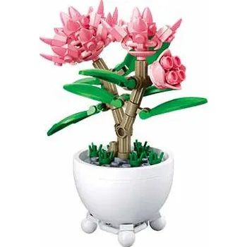 Stavebnice Sluban Sluban Flowers M38-B1075C Tropická rostlina v květináči