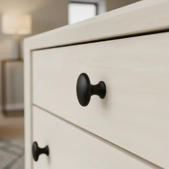 Nábytkové kování Paradox Knopka XENA / Černá matná