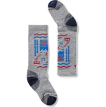 Smartwool Kids' Wintersport Full Cushion Ski Day O Snow - light gray 26-28