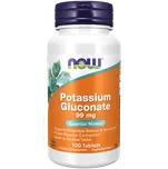 NOW Foods Draslík - Glukonát draselný 99mg 100 kapslí