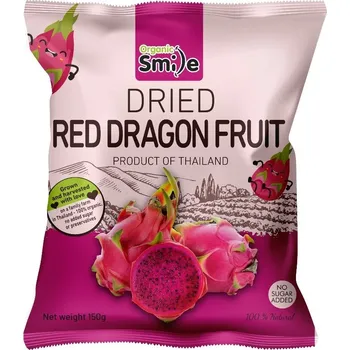 Sušené ovoce Organic Smile Thajské červené dračí ovoce 150g