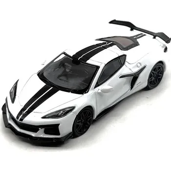 autíčko Mini GT Chevrolet Corvette Z06 2023, white 1:64