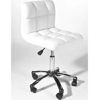 Pracovní / kosmetická židle Molly, bílá