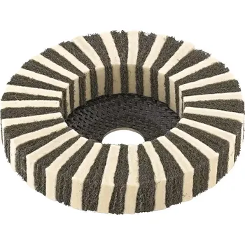 Brusný kotouč Lamel.brus.kotouč komb. 125mm plst.brusné rouno FORMAT