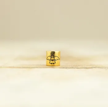 Dětské navlékací korálky Anděl Barva: Zlatá