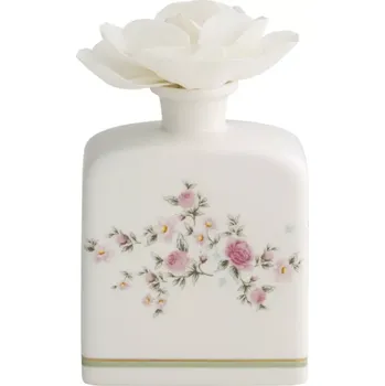 Aroma difuzér Difuzér Nonna Rosa BRANDANI (barva - porcelán, bílá/růžová, květy)