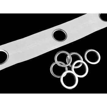 Galanterie Záclonovka se zacvakávací průchodkou šíře 75 mm