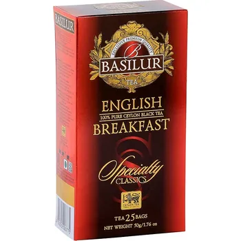 Nápoj Basilur Specialty English Breakfast nepřebal 25x2g
