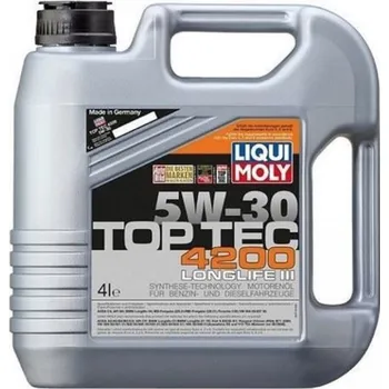 Motorový olej Liqui Moly 3715 Top Tec 4200 5W-30 4l