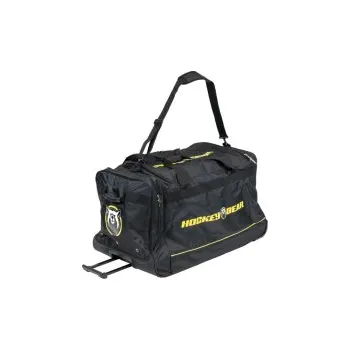 Sportovní taška Brankářská taška Hockey Bear Wheel Bag Upgraded Senior - Černá / Žlutá, Velikost 43" (110 x 60 x 62 cm)