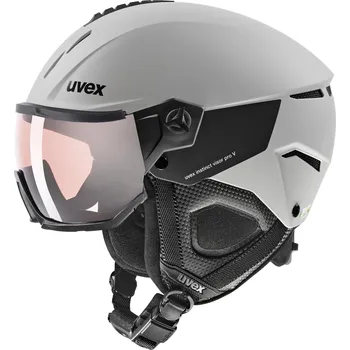 Uvex Instinct visor Pro V - grey matt/mirror silver variomatic (S1-S2) 56-58
