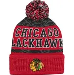 Dětský Kulich NHL Outerstuff Chicago Blackhawks Puck Pattern, Velikost Youth (58 - 62 cm)