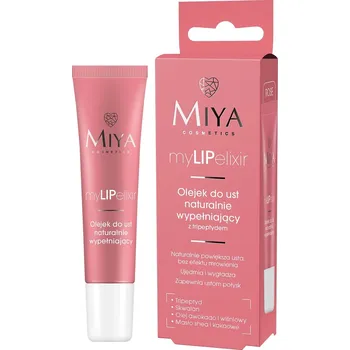 Péče o rty Miya Cosmetics myLIPelixir přirozeně vyplňující olej na rty rose 10g