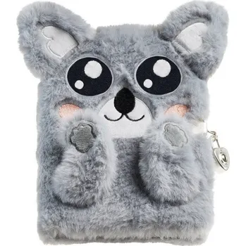 Diář Diář se zámkem Fluffy - Koala, 80 listů, 80g, linkovaný