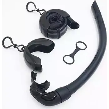 JTLine Skládací šnorchl JTLine, silikon, černá JTL-6238