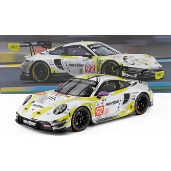 autíčko Model IXO Porsche 911 GT3 R #92 Bachler/Malykhin/Sturm 24H Le Mans 2024 1:18