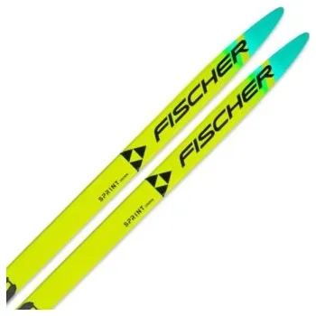 Běžky Fischer Sprint Crown Mounted + Tour Step-In Jr IFP - black/yellow 100