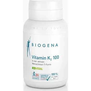 Zdraví Biogena Vitamin K2 menachinon-7 100mcg 120 kapslí