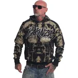 Yakuza Psychodelic Mikina s Kapucí Černá XL